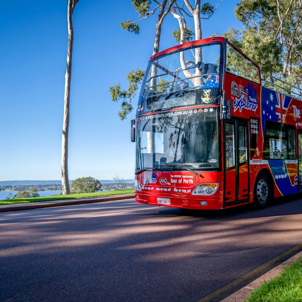 Perth e Kings Park: Passeio de ônibus hop-on hop-off