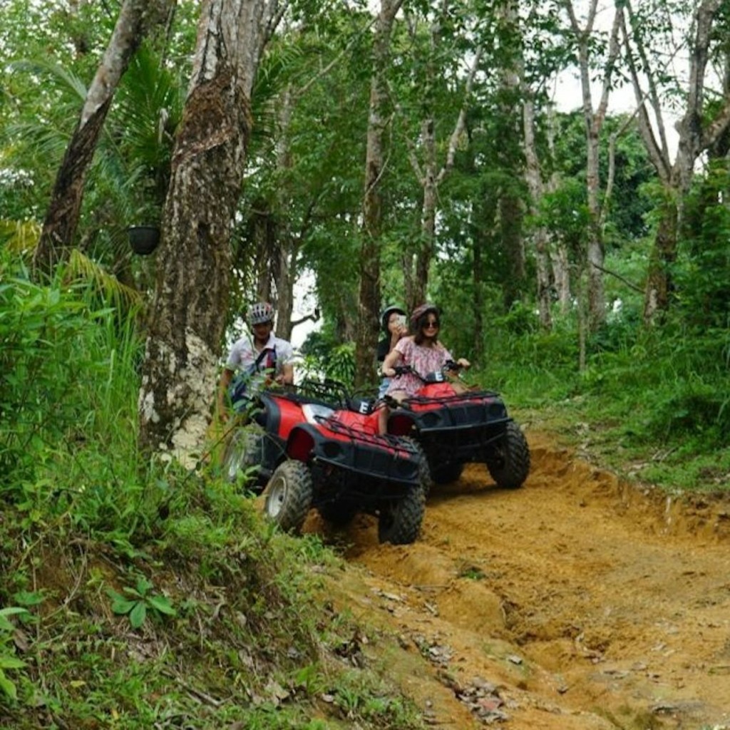 Phuket: Avventura in zipline e ATV + trasferimento
