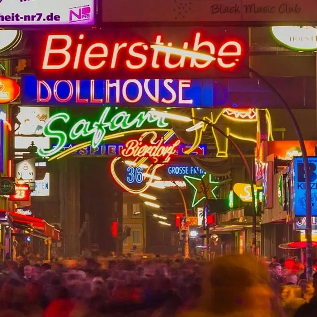 Reeperbahn Hamburgo: Visita guiada com bebida
