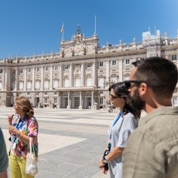 Royal Palace of Madrid: Fast Track Ticket + Guided Tour + Wine Tasting