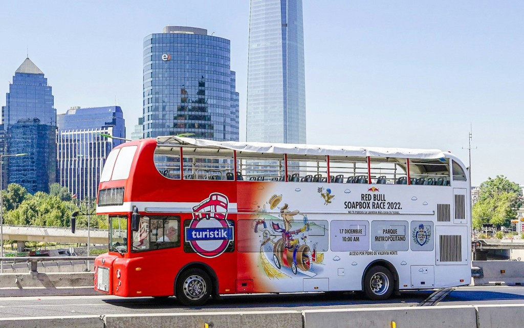 Santiago: biglietto per 2 giorni per l'autobus Hop-on Hop-off e per l'autovia (Santiago: 2-Day Hop-On Hop-Off Bus Ticket and Cable Car)