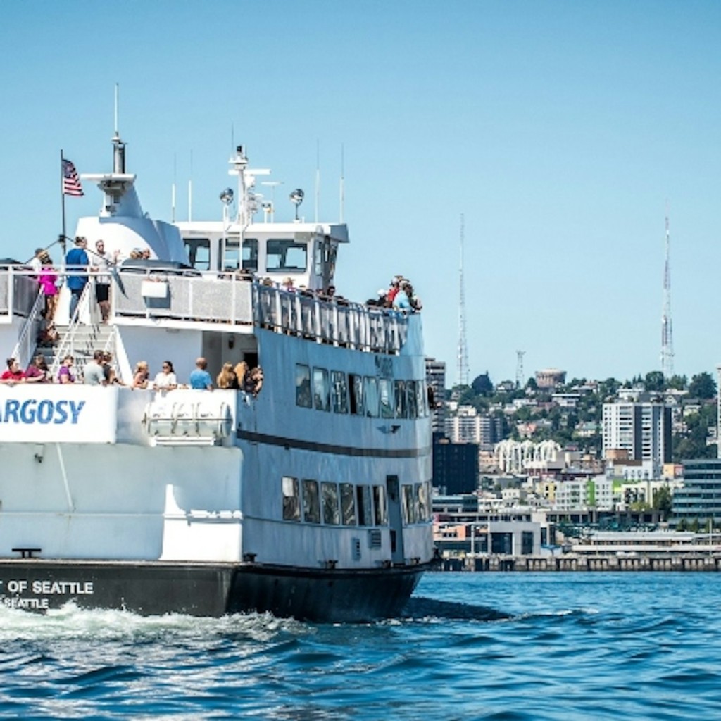Bootstour durch den Hafen von Seattle