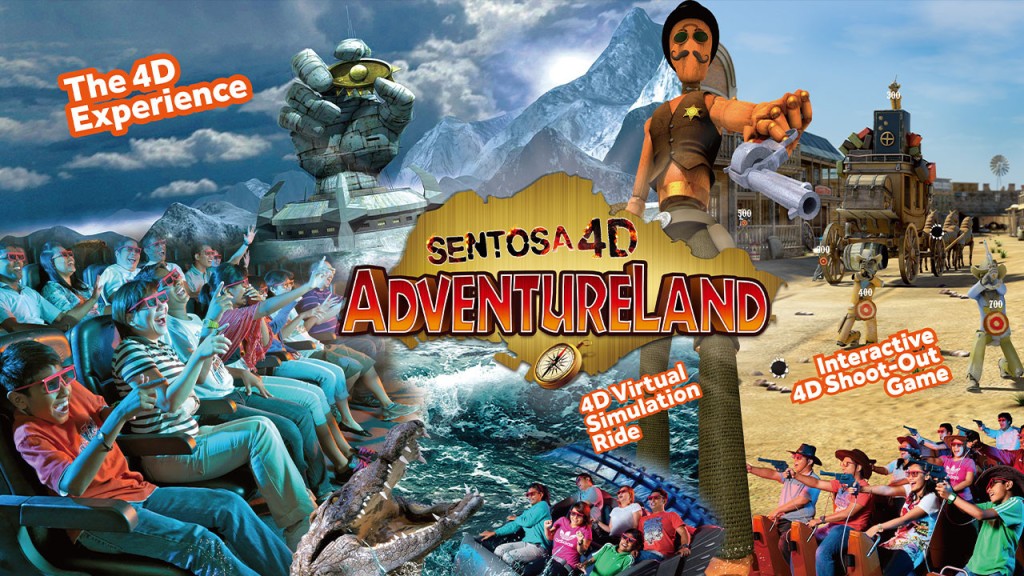 Sentosa 4D AdventureLand Ticket (Sentosa 4D Adventureland - Any 2 Rides)