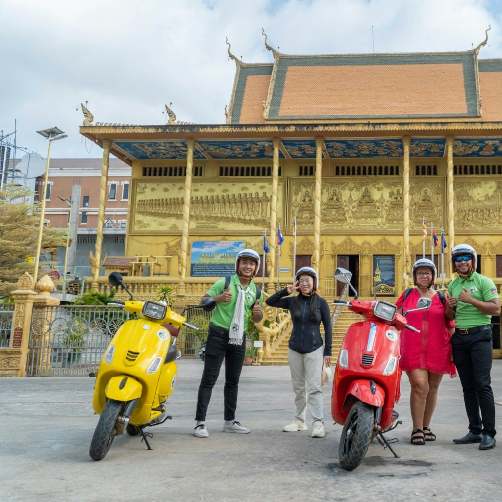 Silk Island: excursió de mig dia en vespa des de Phnom Penh