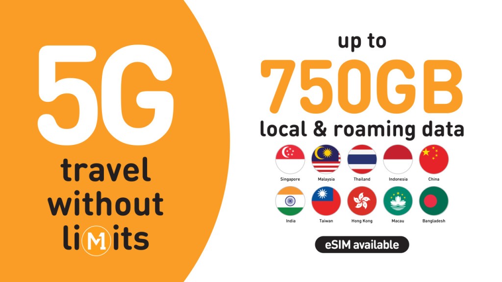 Singapore M1 5G SIM Card (COMBO: M1 SGD 12 Prepaid Tourist SIM Card + EZ-Link Card with SGD 3 Stored Value (Changi Airport Pickup))