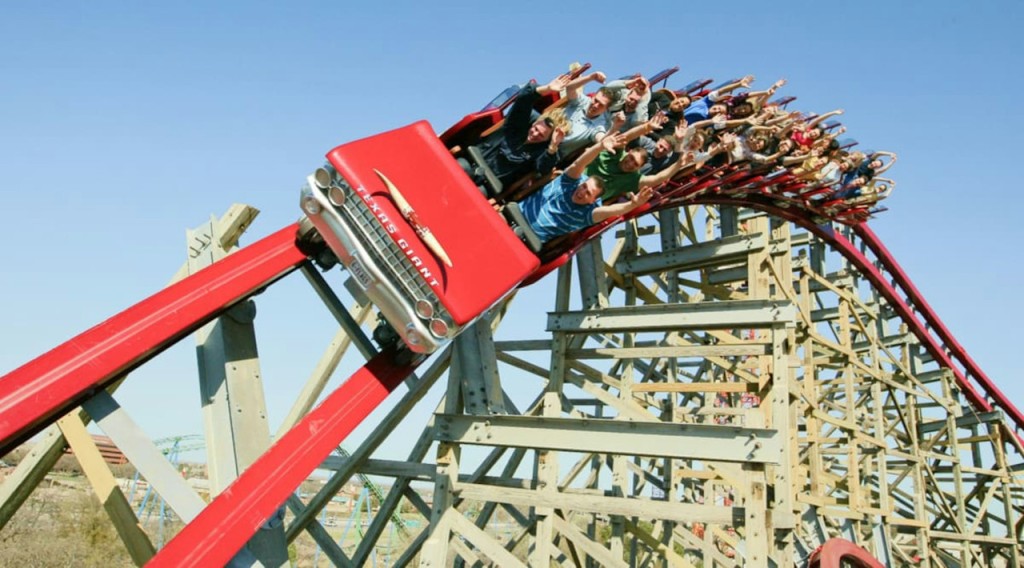 Six Flags Over Texas Ticket (One Day Ticket)