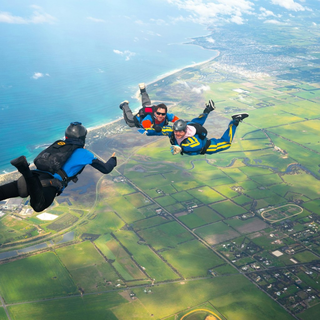 Fallschirmsprung über der Great Ocean Road - Tandem Skydive up to 15,000ft
