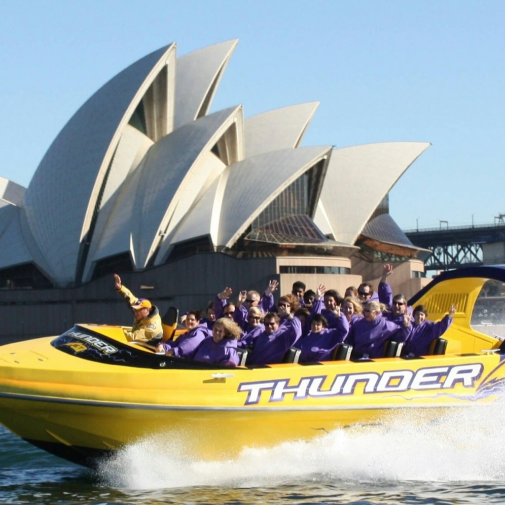 Sydney : 45 minutes de promenade en bateau Thunder Jet