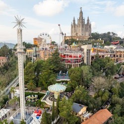 Parque de Diversões Tibidabo: bilhete de entrada