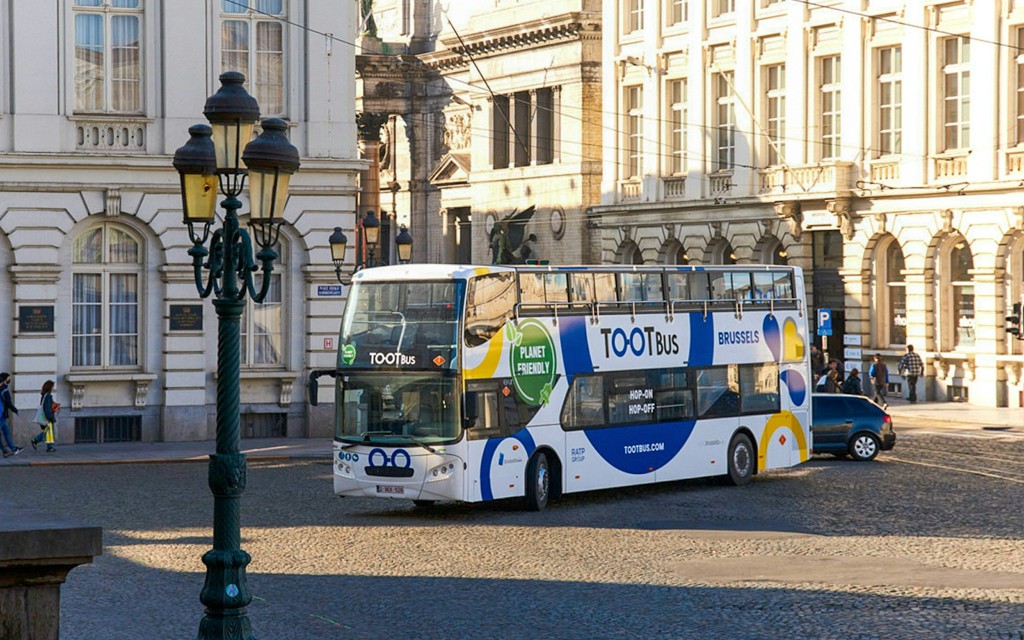 Tootbus: Brussels Hop-on Hop-off Bus Tour (24-Hour Pass) (MegaPass)
