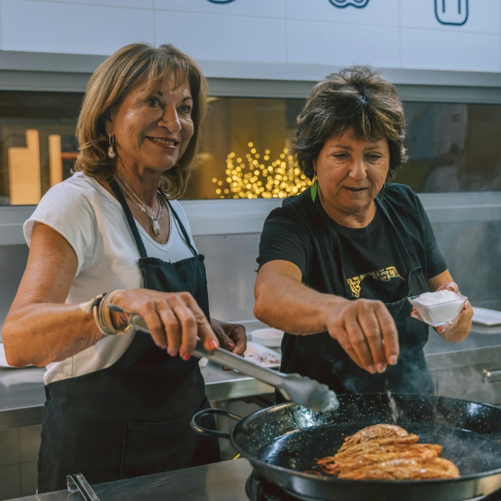 Valencia: Corso di cucina sulla paella + tour del mercato centrale