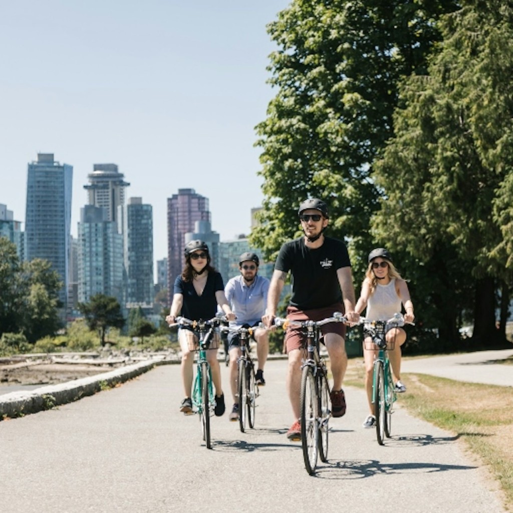 Vancouver: Tour en bicicleta per Stanley Park