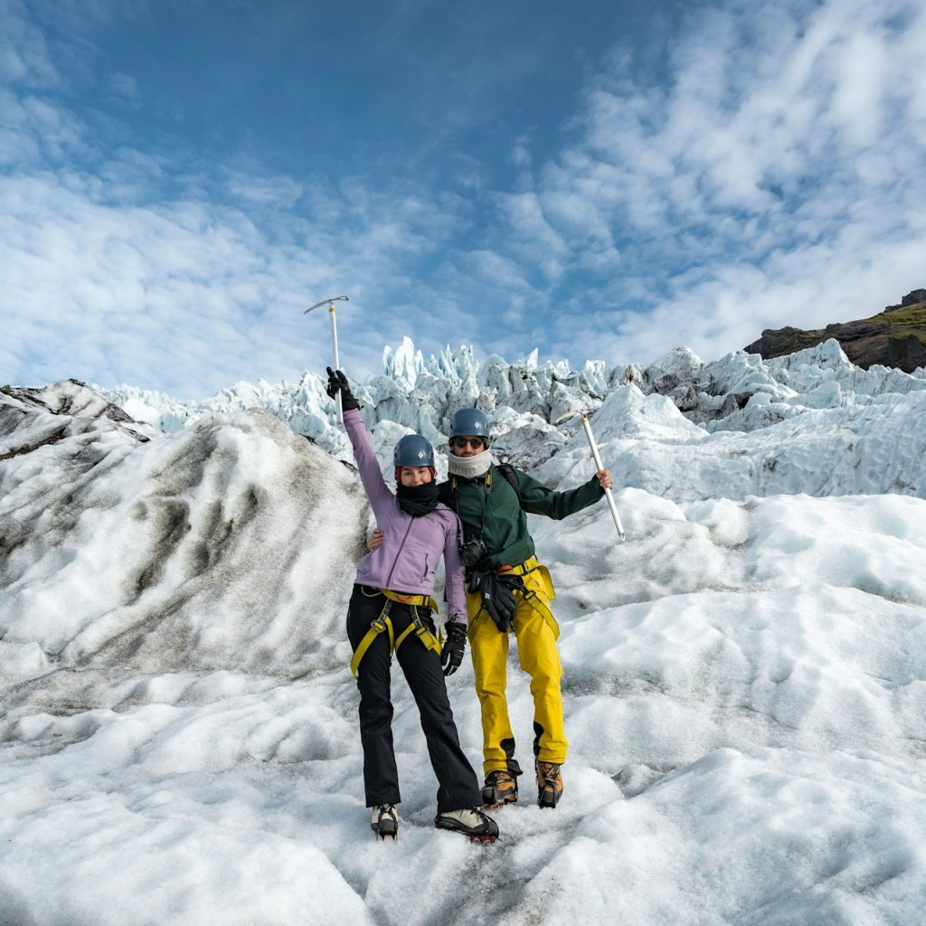 Vatnajökull 氷河:ガイド付きツアー(送迎付き) Skaftafell