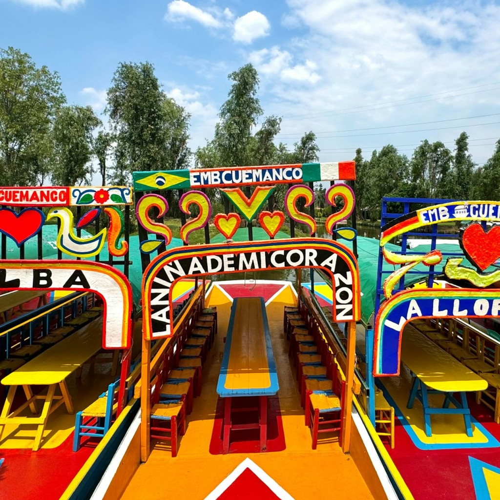 Xochimilco : Excursion en bateau + Transport aller-retour