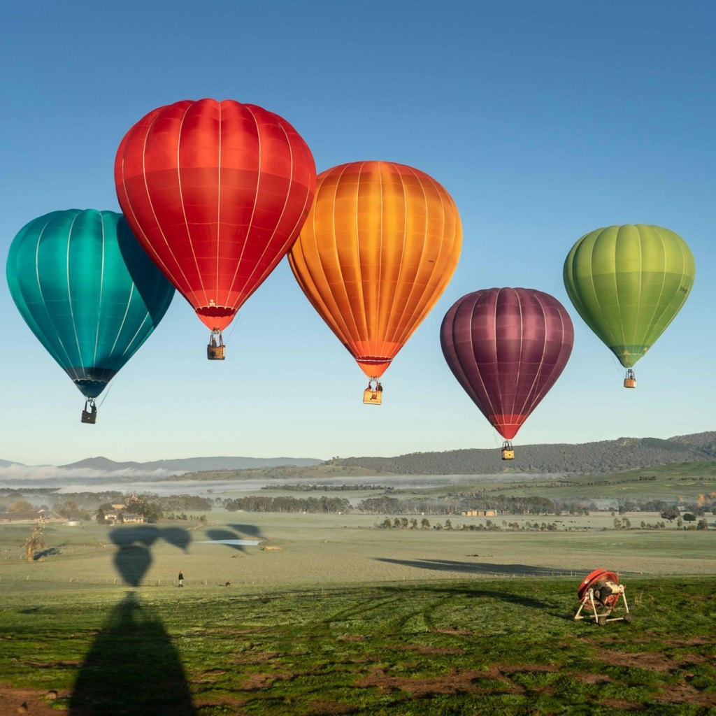 Yarra Valley: Hot-Air Balloon & Optional Breakfast + Transfer