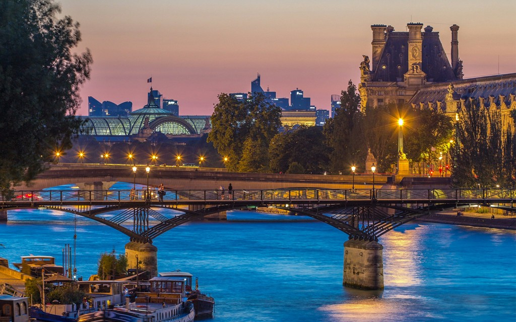 1-Hour Paris Illuminated Evening Sightseeing Cruise (1hr Night Cruise) - 1
