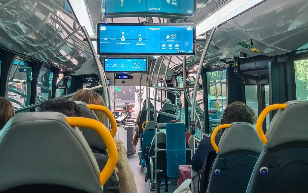 Aerobus: Bustransfers zwischen dem Flughafen Barcelona (El Prat) und der Plaça Catalunya (einfache Fahrt) (One-Way Ticket: Barcelona Airport (T1/T2) to Plaça Catalunya) - 3