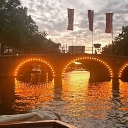阿姆斯特丹： 1.5小时私人沙龙游船之旅 - 1
