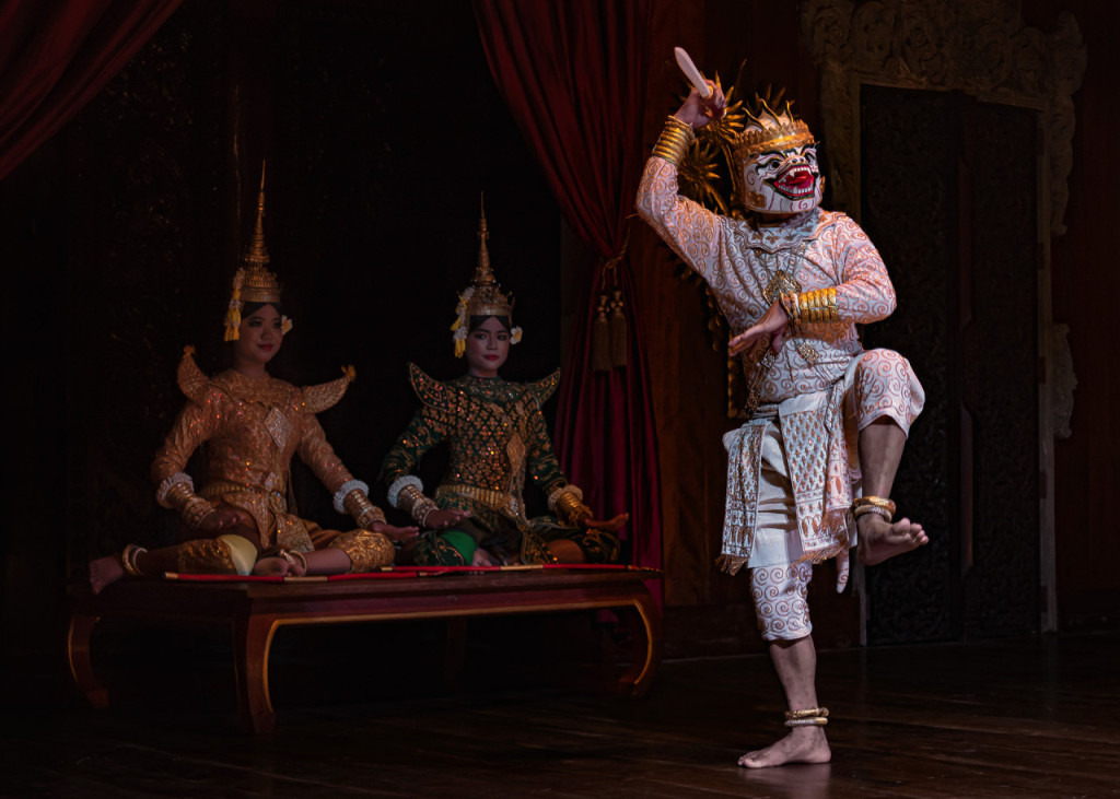 Espectáculo en el Teatro Apsara con cena (Teatro Apsara - Espectáculo El Reamker con menú vegetariano) - 1