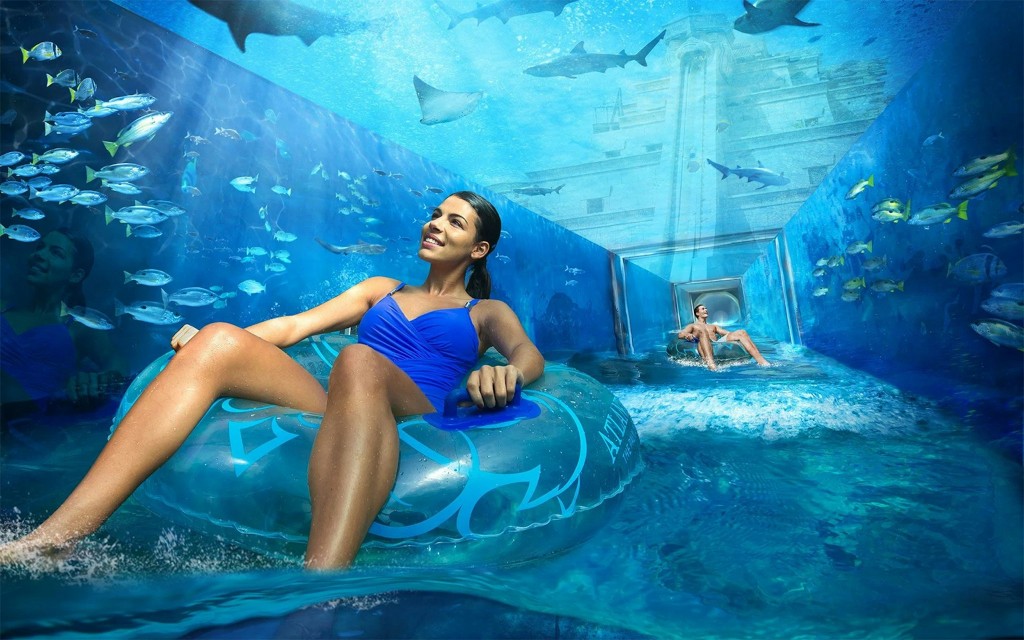 Atlantis Aquaventure Waterpark Tickets (Aquaventure Waterpark Entry Tickets + 1 hr 15 Min Poolside Dolphin Meet & Greet) - 2