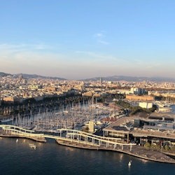 Barcelona Cable Car: One Way from Montjuic Mountain - 1