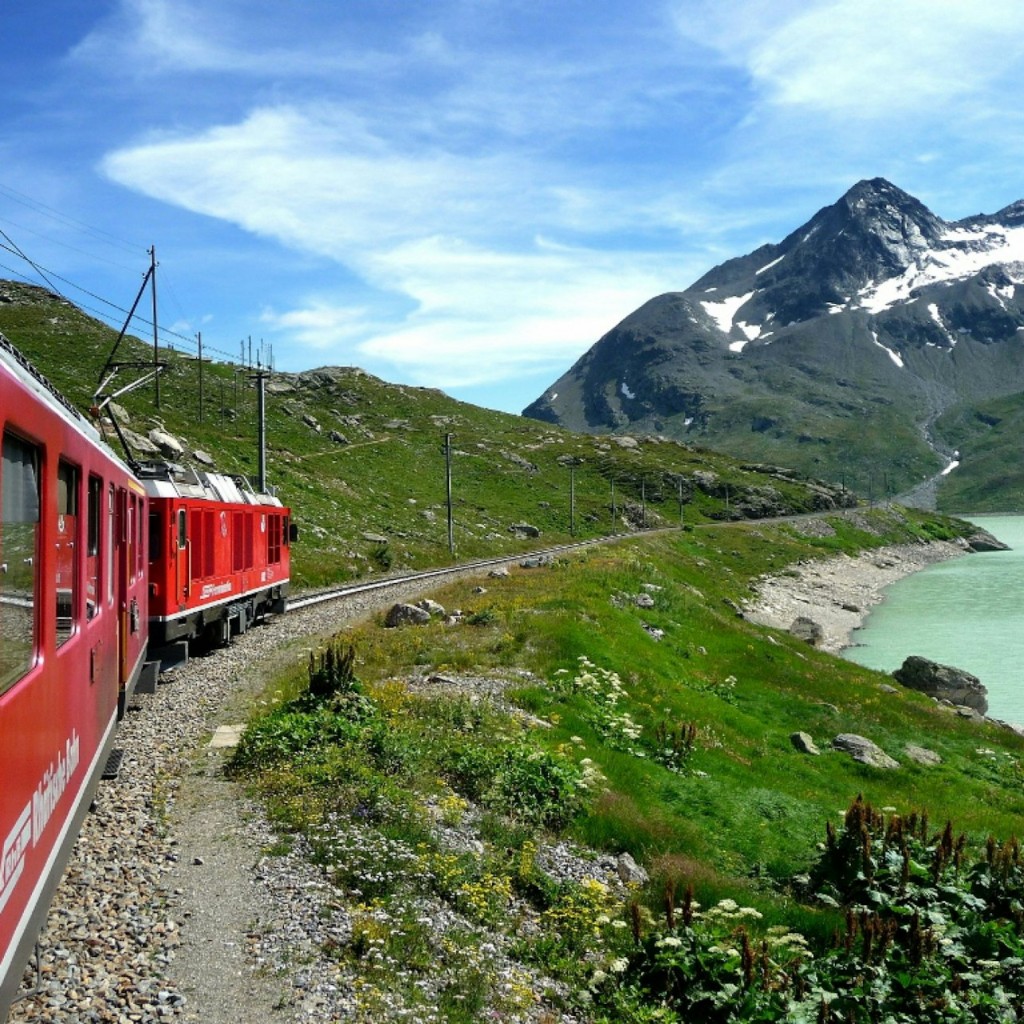 Tren vermell Bernina: viatge d'anada i tornada des de Milà - 3