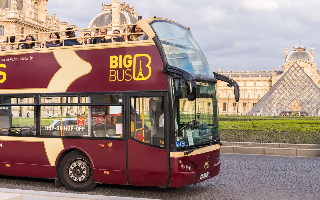 Big Bus: Paris Hop-on Hop-off Bus Tour with Optional Seine River Cruise (48-Hour Pass + Seine River Cruise) - 1