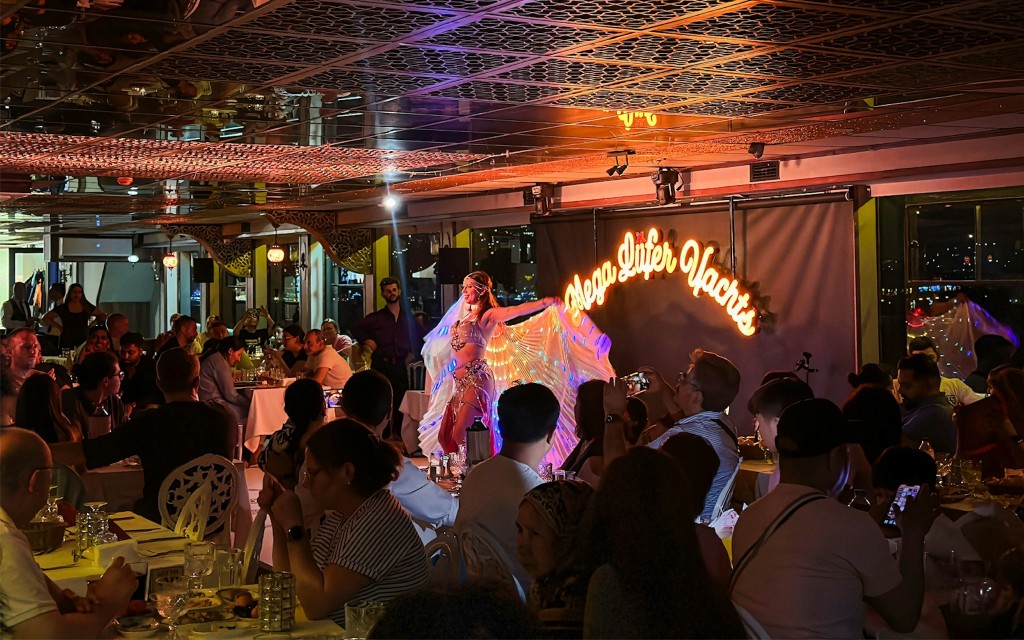 Bosporus-Dinner-Kreuzfahrt mit türkischer Show & privatem Tisch (VIP Dinner Menu, VIP Lounge & Unlimited Soft Drinks with Hotel Transfers) - 3
