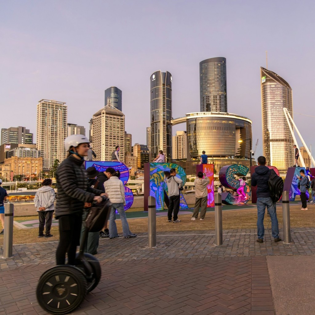 Brisbane: Tour guidato in segway nel pomeriggio o al tramonto - 1