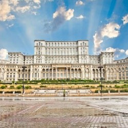 Palast des Parlaments in Bukarest: Spanische Guided Tour - 3
