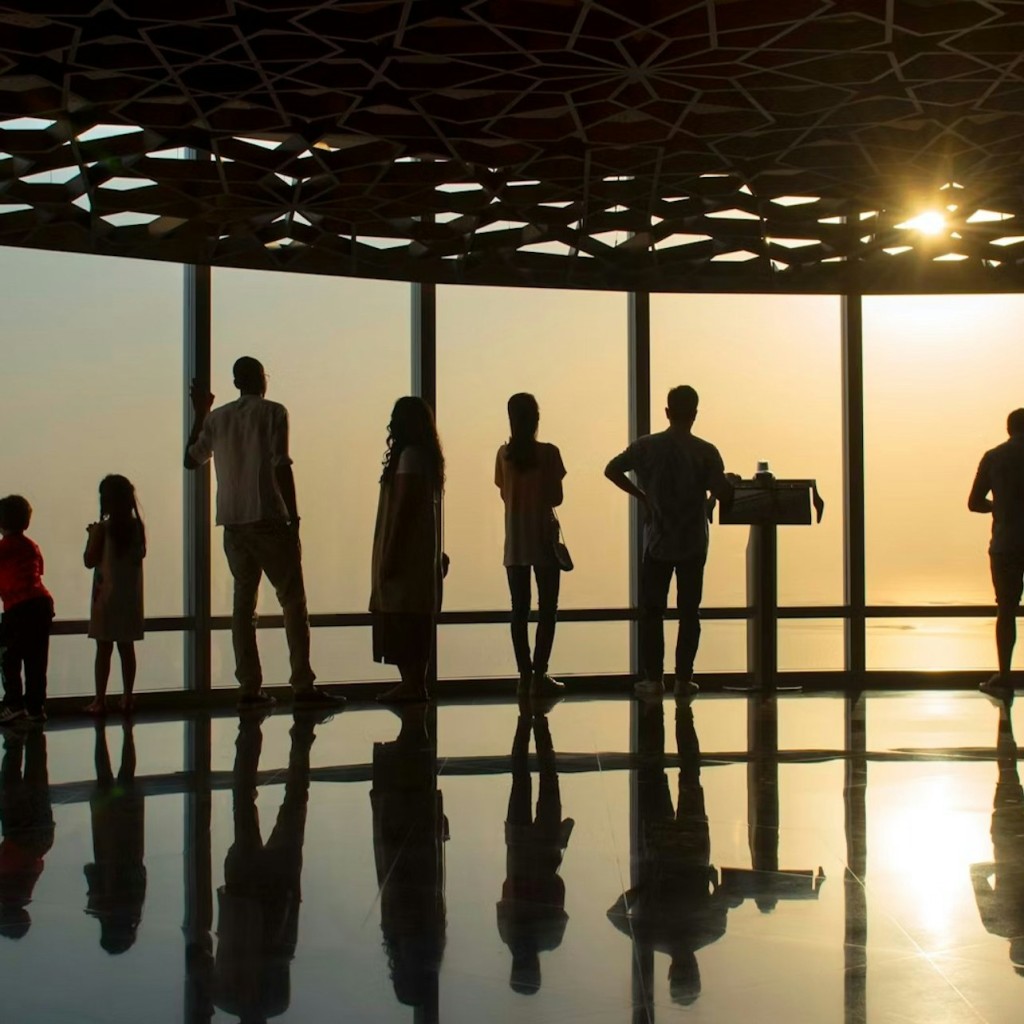 Burj Khalifa: Al capdamunt (pisos 124 i 125) + records - 1
