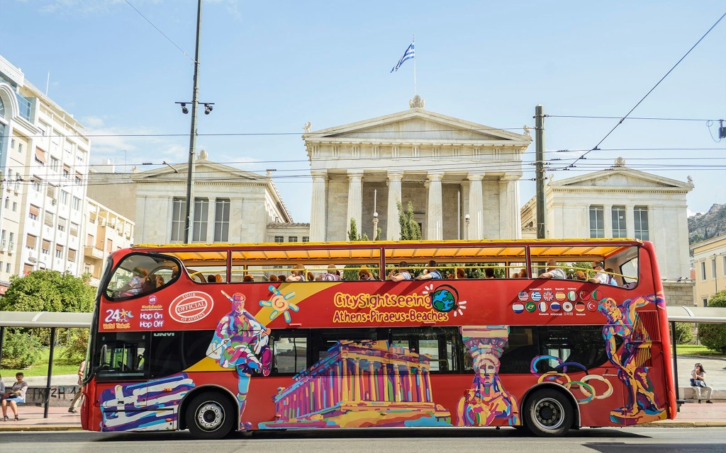 City Sightseeing: : Tour en bus Hop-On Hop-Off d'Athènes, du Pirée et de la Riviera (48-Hour HOHO Pass (Athens, Piraeus & Beach-Riveria Lines)) - 3