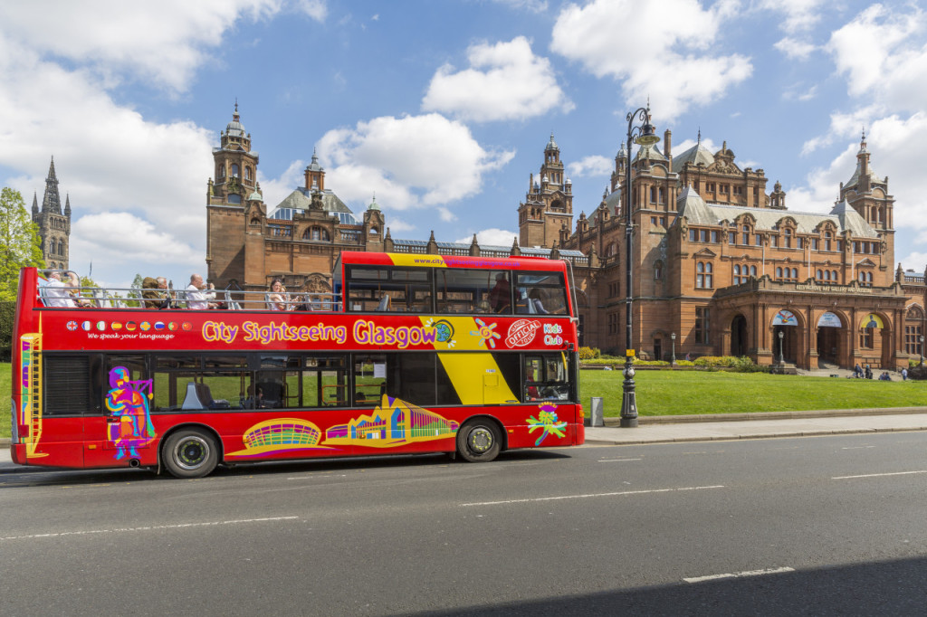 City Sightseeing Glasgow Hop-on Hop-off Bus Tour (One Day) - 1