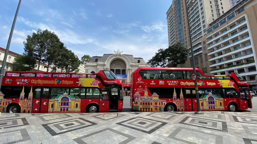 City Sightseeing Ho Chi Minh Hop-on Hop-off Bus Tour (1 Day - Red (Saigon City Tour) and Blue Routes) - 2