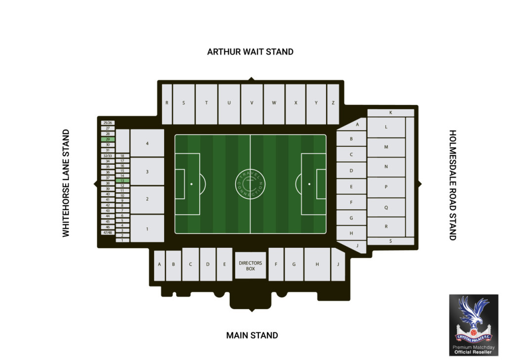 Crystal Palace FC Premier League Football Match Ticket at Selhurst Park Stadium (Crystal Palace v Everton (10 May 2026) - General Admission Ticket) - 3