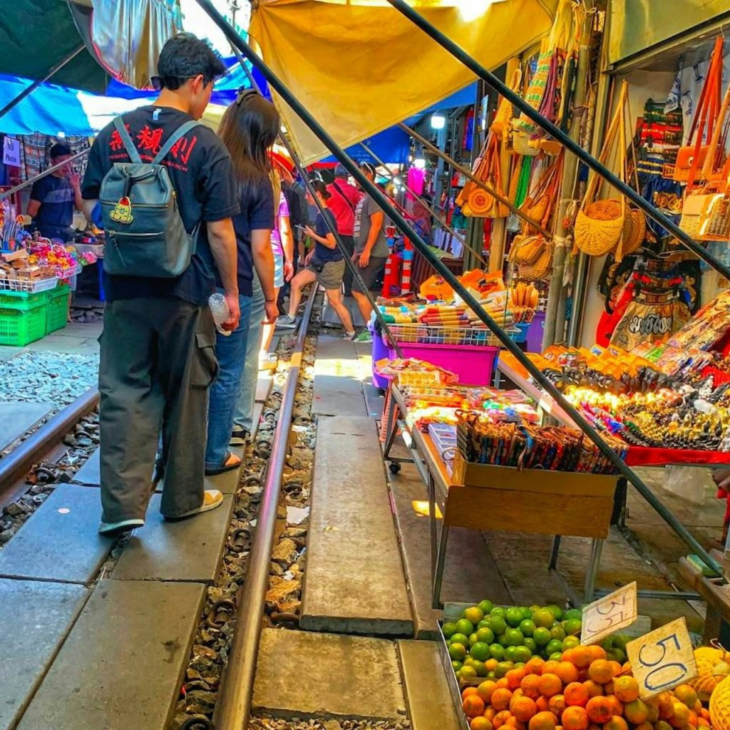 Damnoen Floating Market & Maeklong Railway: Geführte Tour ab Bangkok + Bootsfahrt - 1