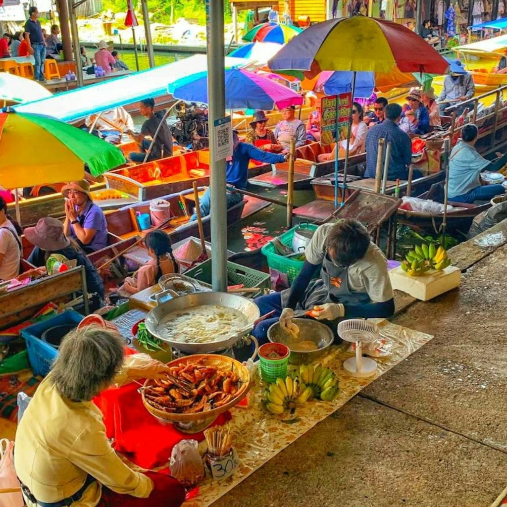 Damnoen Floating Market & Maeklong Railway: Geführte Tour ab Bangkok + Bootsfahrt - 2