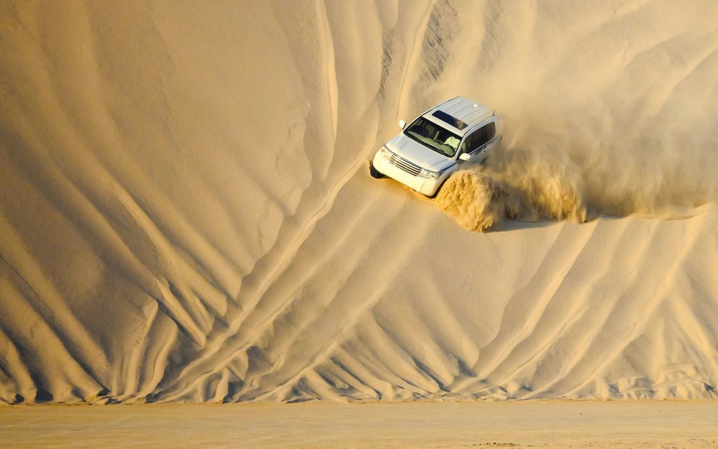 Doha Desert Safari with Camel Ride: Dune Bashing, Sandboarding & Inland Sea (Half Day Desert Safari with Camel Ride (Meeting Point) ) - 2