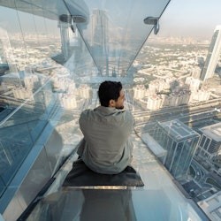 Acquario di Dubai e Osservatorio Sky Views: Biglietto d'ingresso + scivolo di vetro - 1