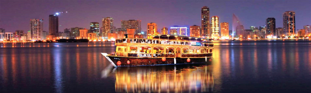 Dubai Dhow Cruise with Dinner & Live Entertainment (Dhow Cruise Dinner on Dubai Creek (Upper Deck) - 8:30 PM Departure) - 1