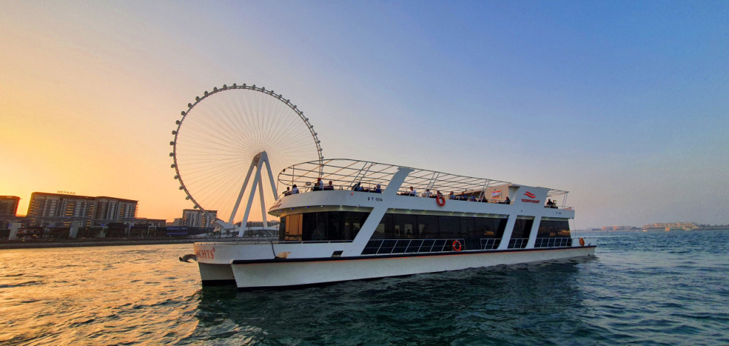 Dubai Marina Sunset or Dinner Cruise with Live Music (Dubai Luxury Sunset Cruise) - 2