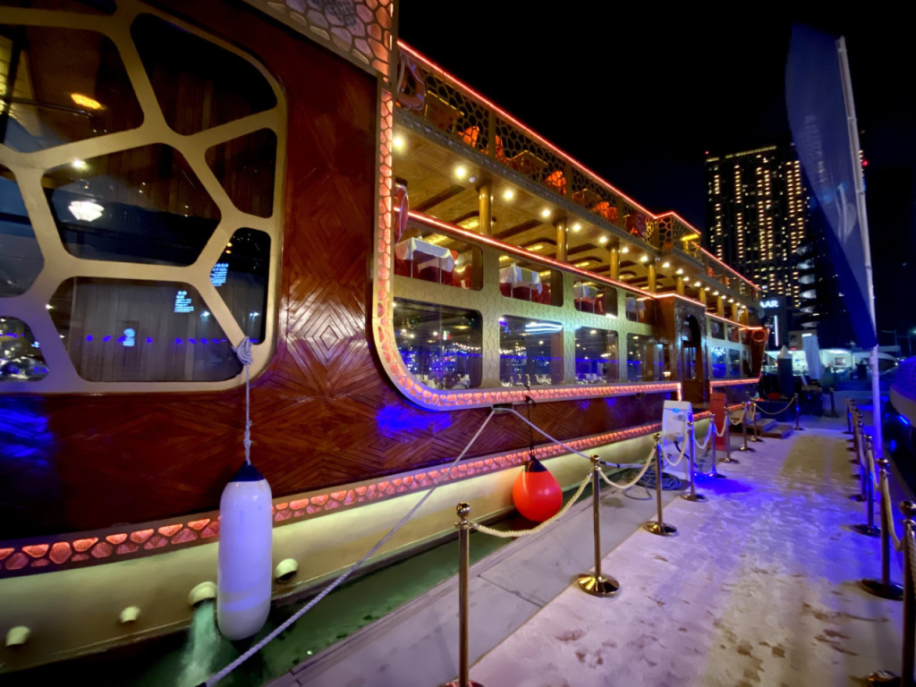 Dubai Ocean Empress  Dinner Dhow Cruise (Dubai Ocean Empress Dhow Dinner Cruise  (Food and Soft Drinks Package)) - 1