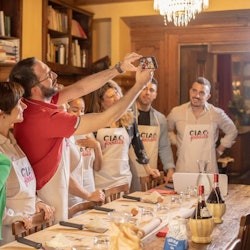 Florence : Atelier de fabrication de pizzas et de gelato + vin à volonté - 1
