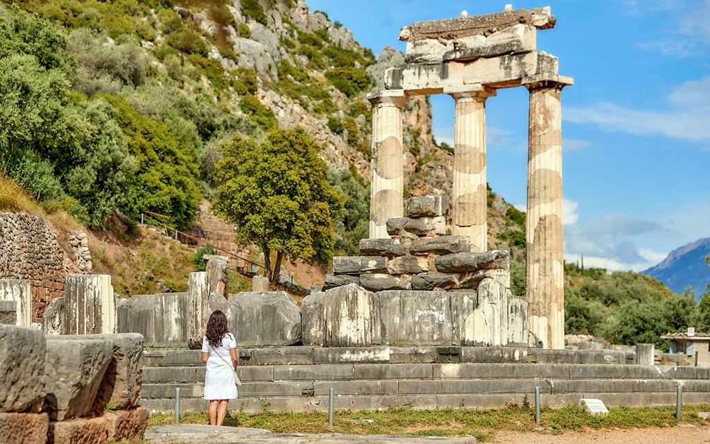 De Atenas: Viagem de um dia para o sítio e museu de Delfos (Guided Tour with Transfers (Entry Tickets not Included)) - 1