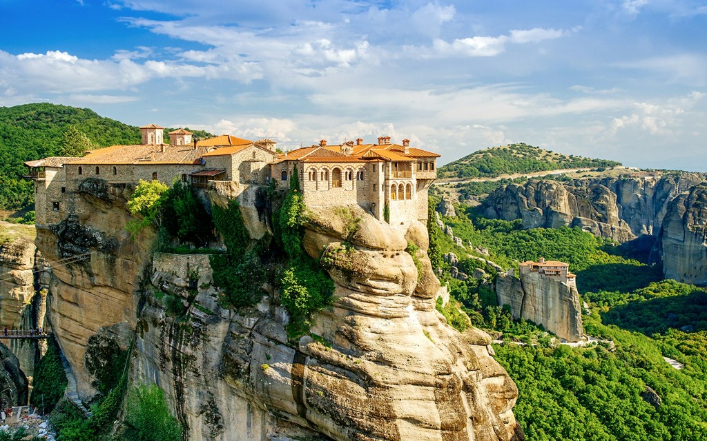 De Atenas: Passeio de um dia pelos mosteiros e cavernas de Meteora (Spanish Guided Tour without Lunch) - 2