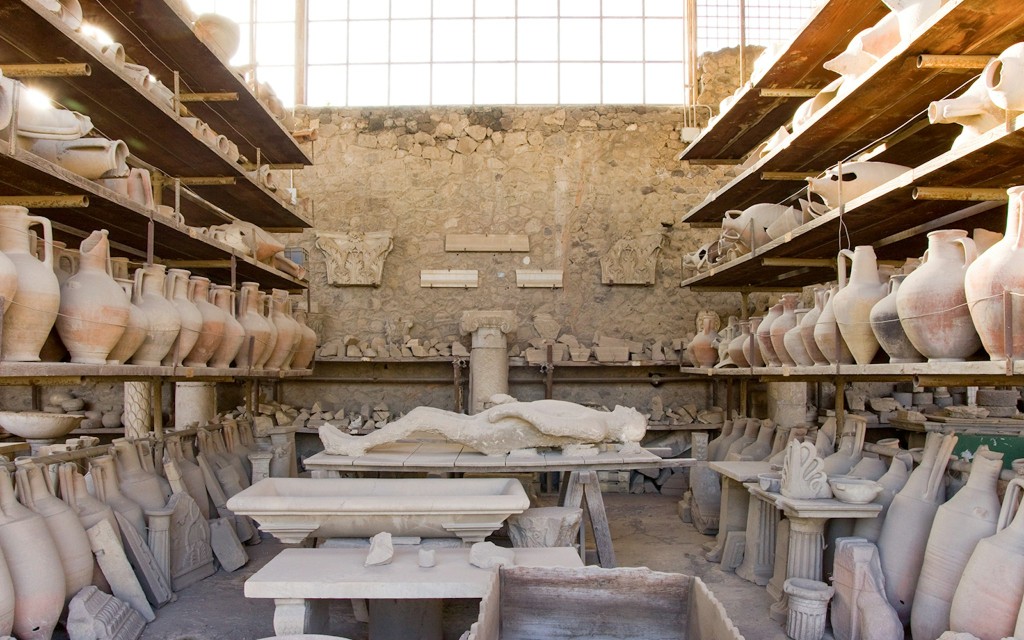 Desde Nápoles: Tren a Pompeya y tour a pie guiado (French Guided Tour) - 1