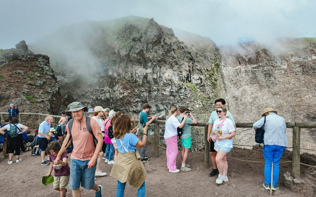 From Pompeii: Mount Vesuvius Entry Tickets with Round-Trip Transfers (Mount Vesuvius Skip-the-Line Tickets & Round-Trip Transfers) - 1