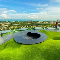 Gardens by the Bay: wejście do obserwatorium Supertree - 2