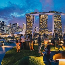 Gardens by the Bay: wejście do obserwatorium Supertree - 3