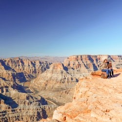 Grand Canyon West: Roundtrip Flight from Las Vegas + Skywalk - 1